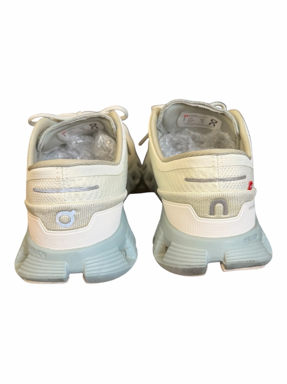 On Cloud X Shift Women’s Road Running Shoes  White/Teal size 8 - Picture 6 of 12